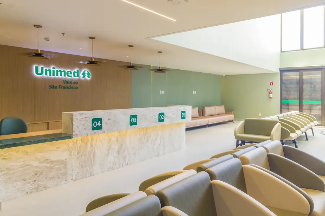 Recep&ccedil;&atilde;o da Unimed