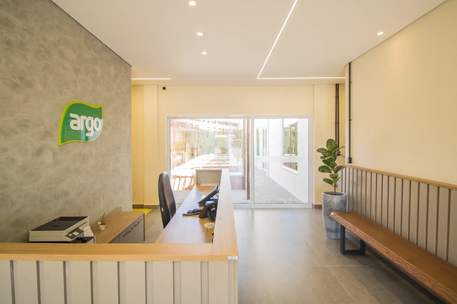 Recep&ccedil;&atilde;o da Argo Fruta