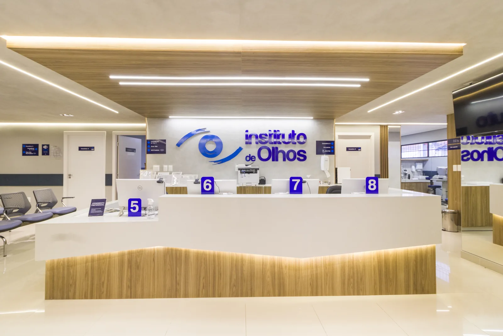 Recepção finalizada do Instituto de Olhos em Juazeiro
